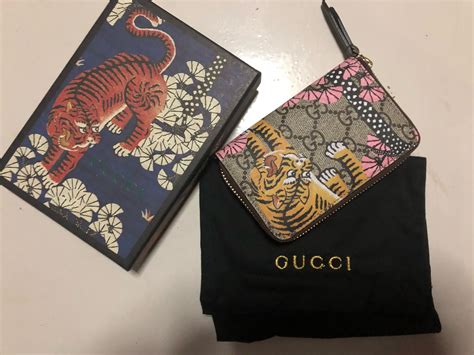 prices on gucci bengal wallets|Gucci bengal tiger supreme wallet.